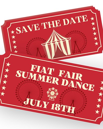 🎪✨ Step right up!

The Fiat Fair Summer Dance is officially on the calendar. Save the date for July 18th and get ready for a ...