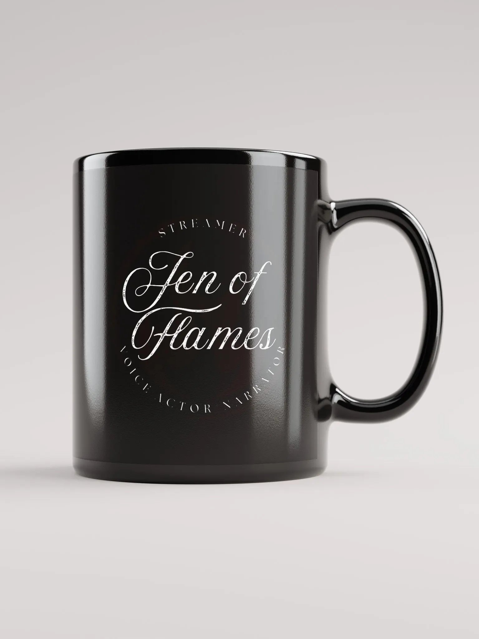 Flames Logo Black Mug product image (2)