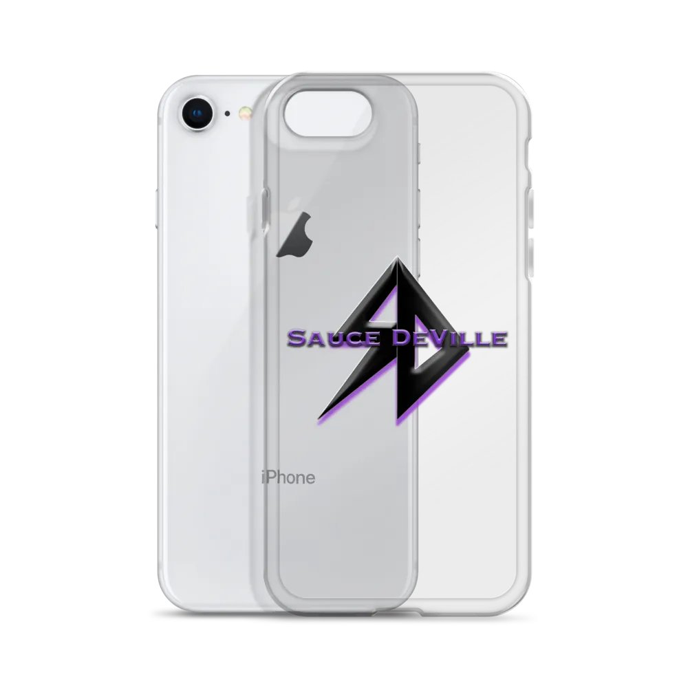 SauceDeVille Sleek & Modern iPhone® Clear Case product image (328)