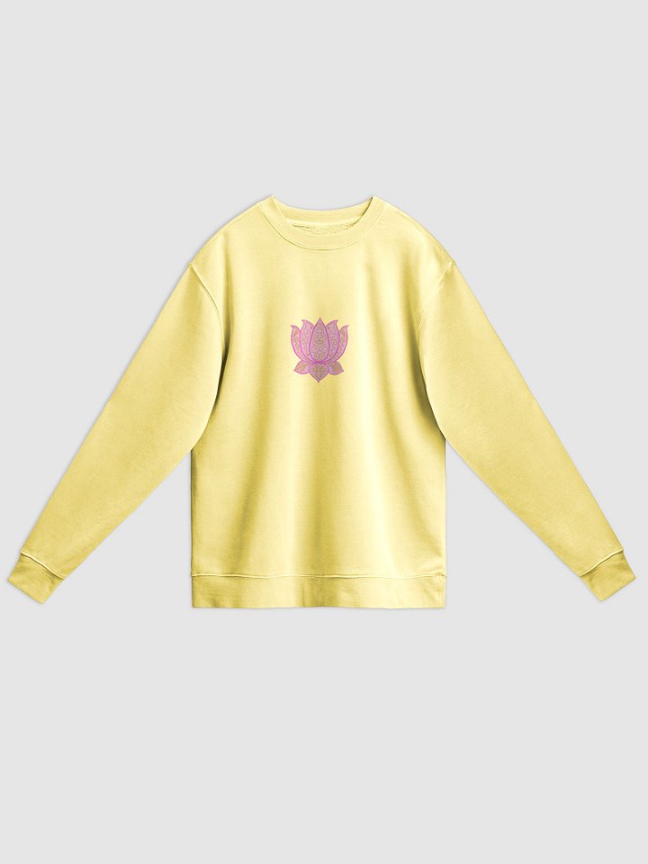 Golden Lotus Blossom Sweatshirt product image (1)