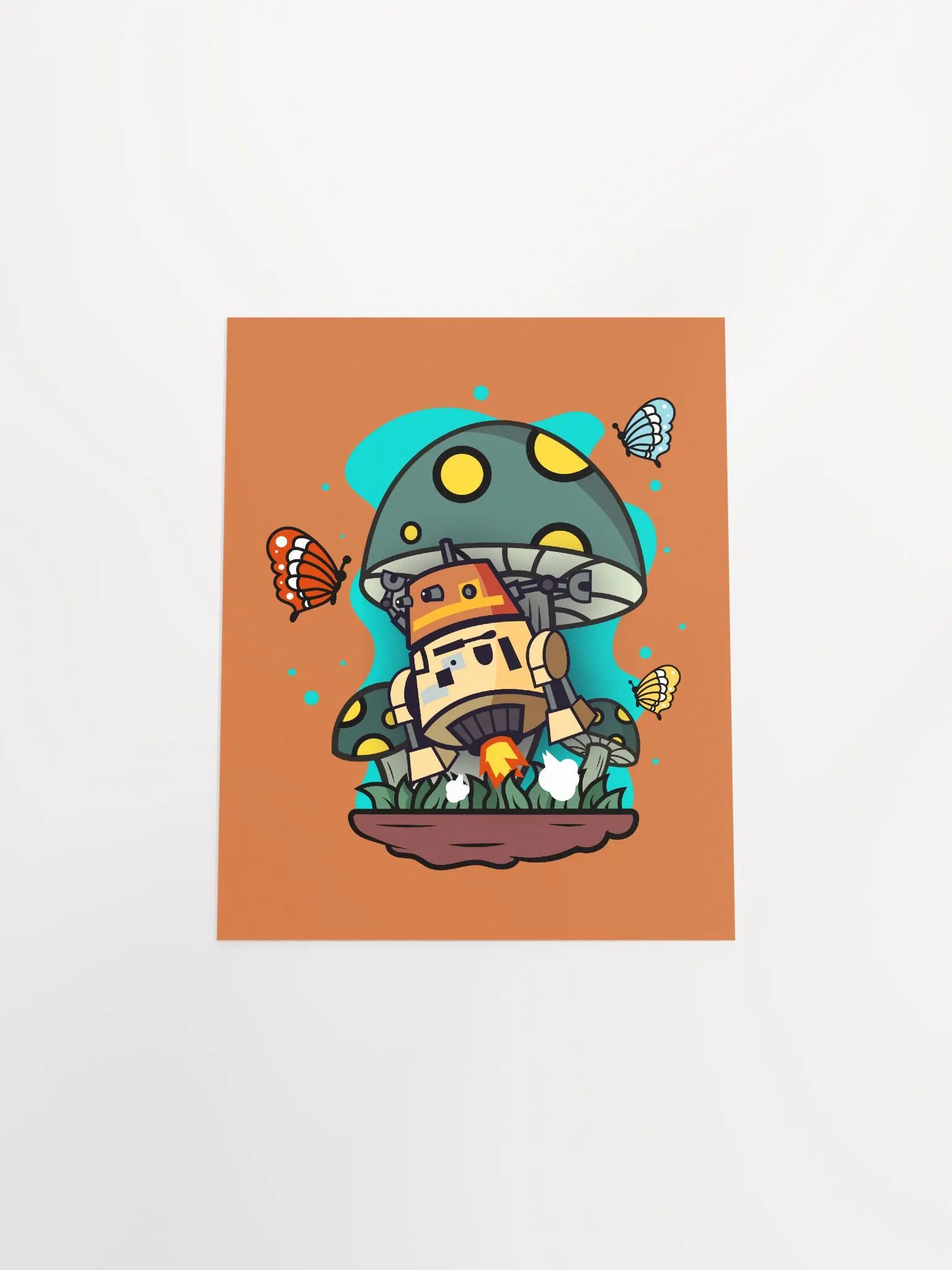War and Mushrooms Poster Print product image (19)