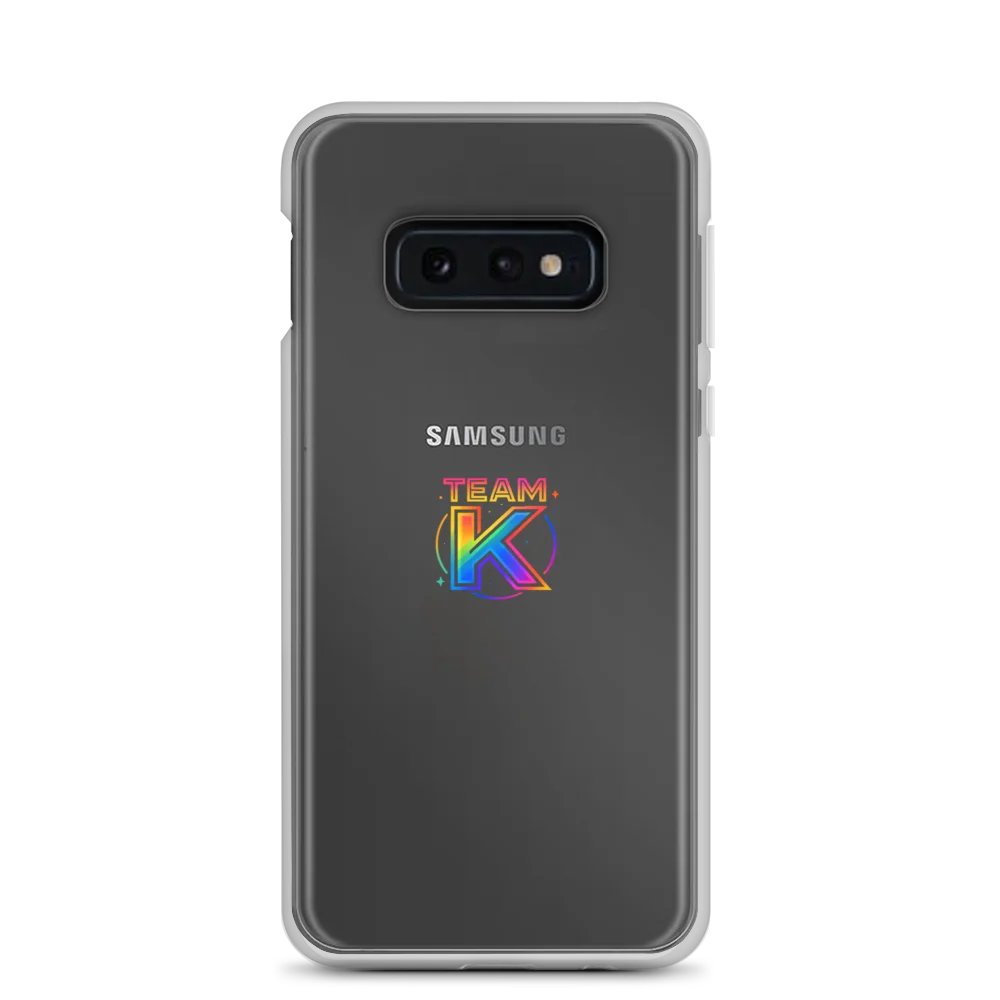 TEAM K Pride 1 Clear Case for Samsung product image (1)