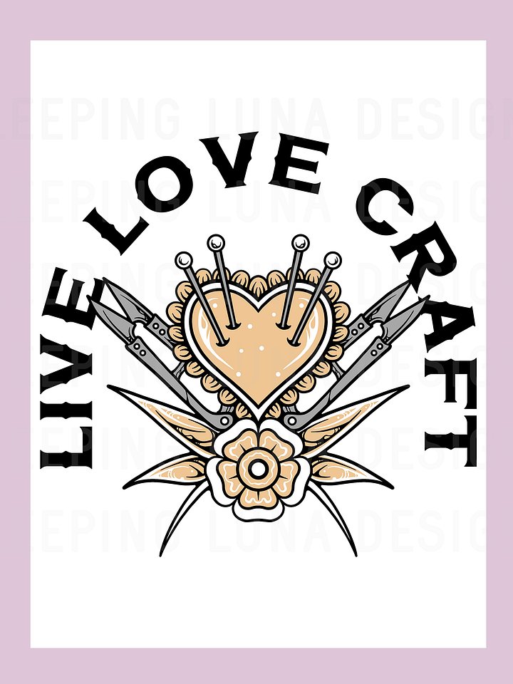 Live Love Craft Travel Mug product image (2)