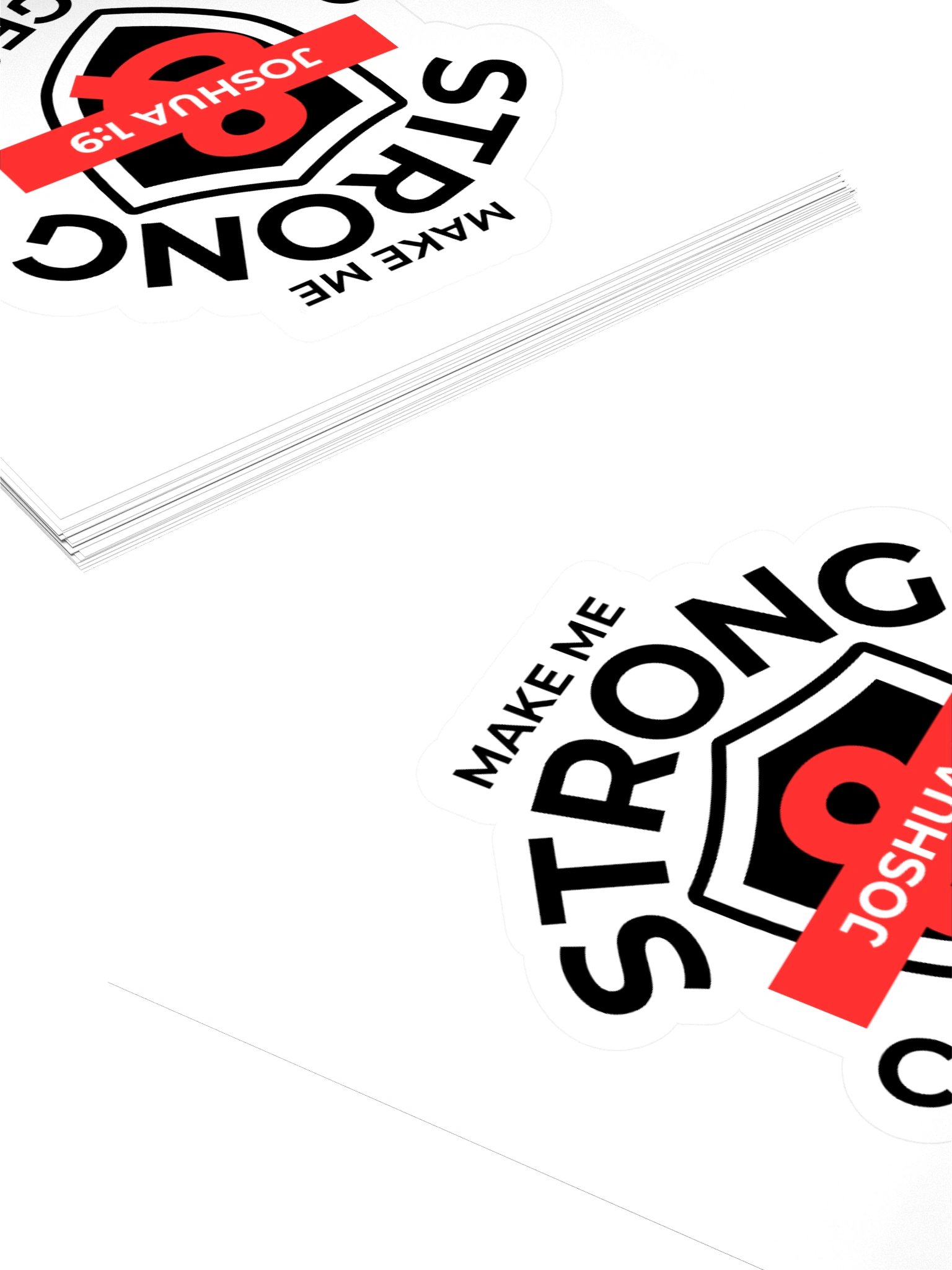 Make Me Strong & Courageous — Kiss-Cut Sticker product image (12)
