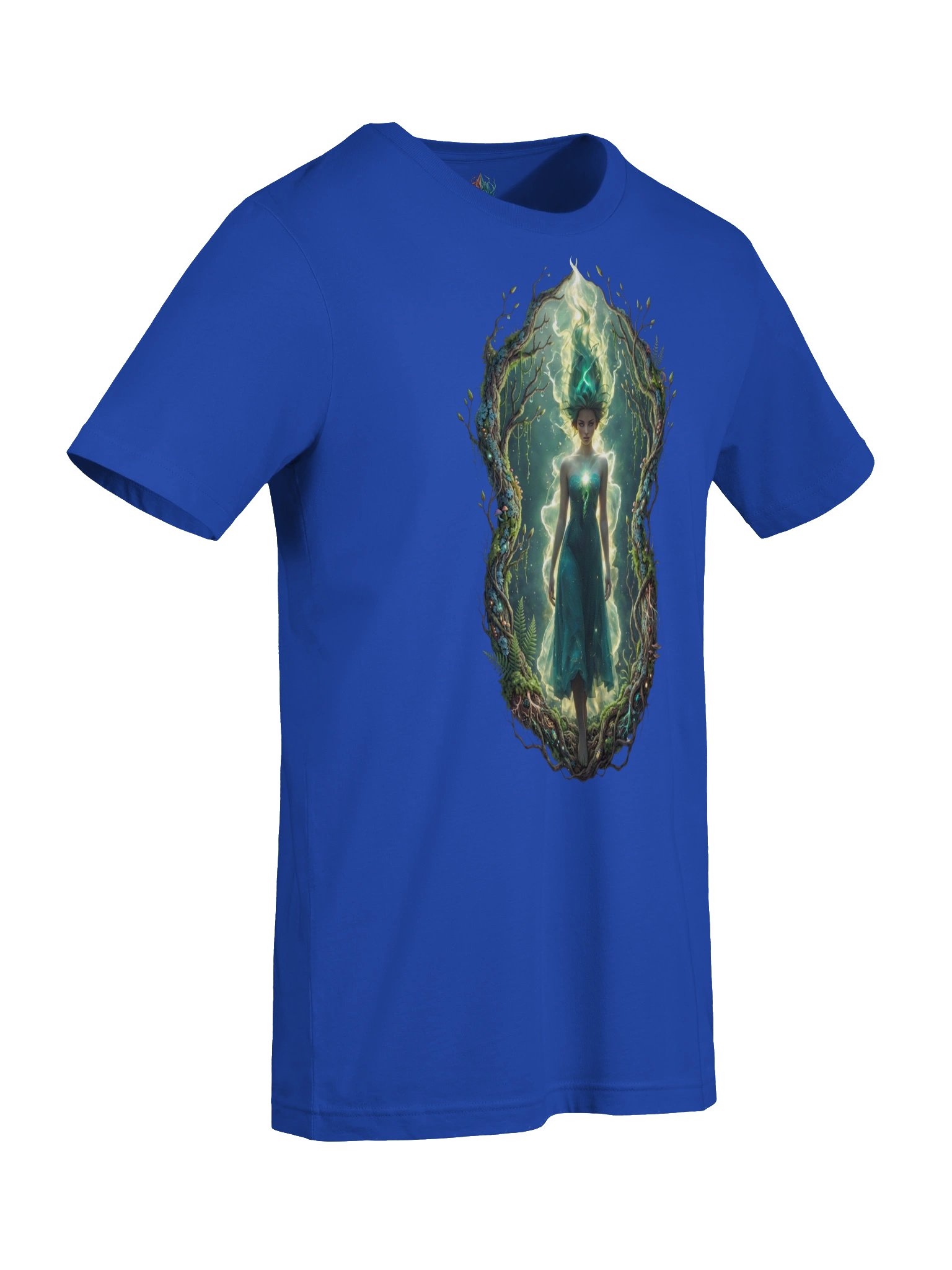 Psionic Nature Goddess T-Shirt | Earth Elemental Fantasy Art Tee product image (7)