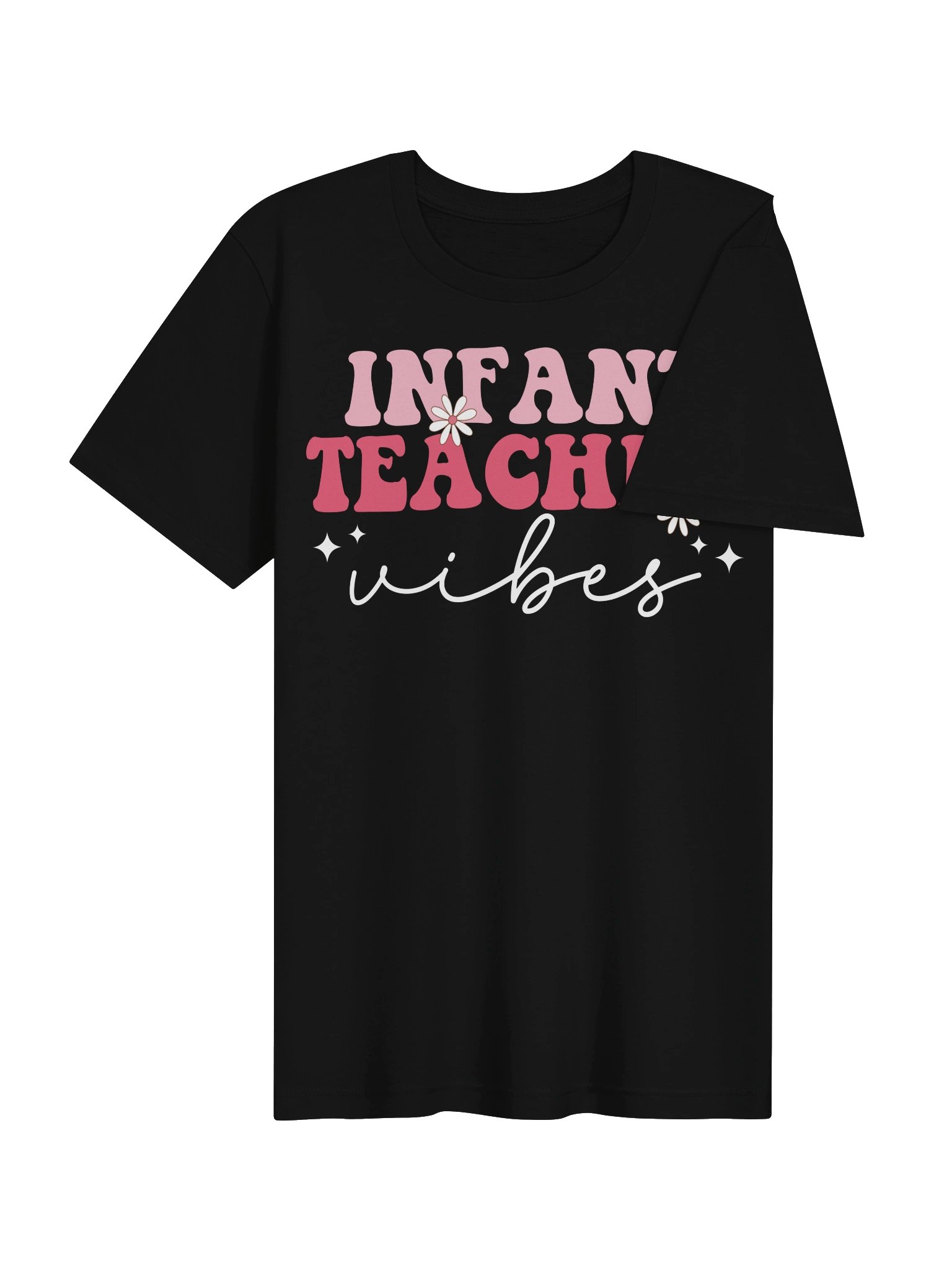 Infant Teacher Vibes T-Shirt | Cute Preschool Teacher Graphic Tee | Daycare Teacher Shirt | Early Childhood Educator Gift product image (41)