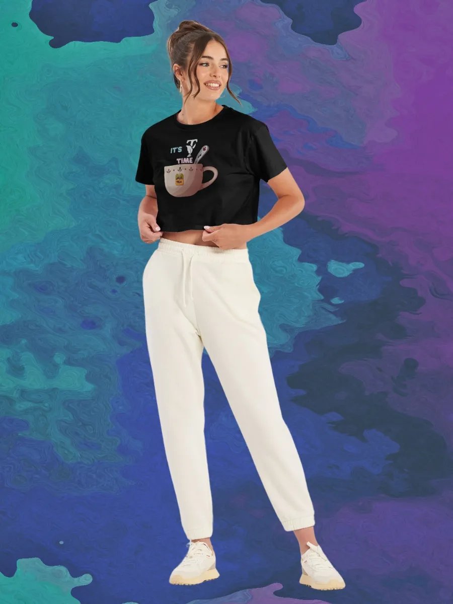 HR-TEA TIME Women's Crop Top product image (2)