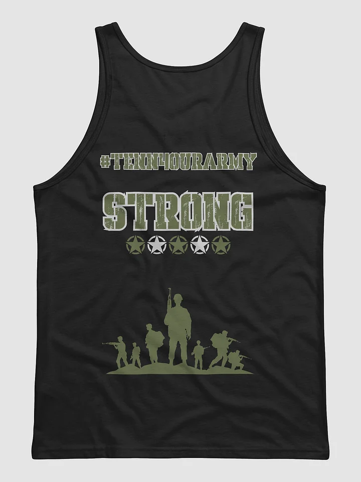 #TeNN4OURARMY Tank - Green & White product image (6)