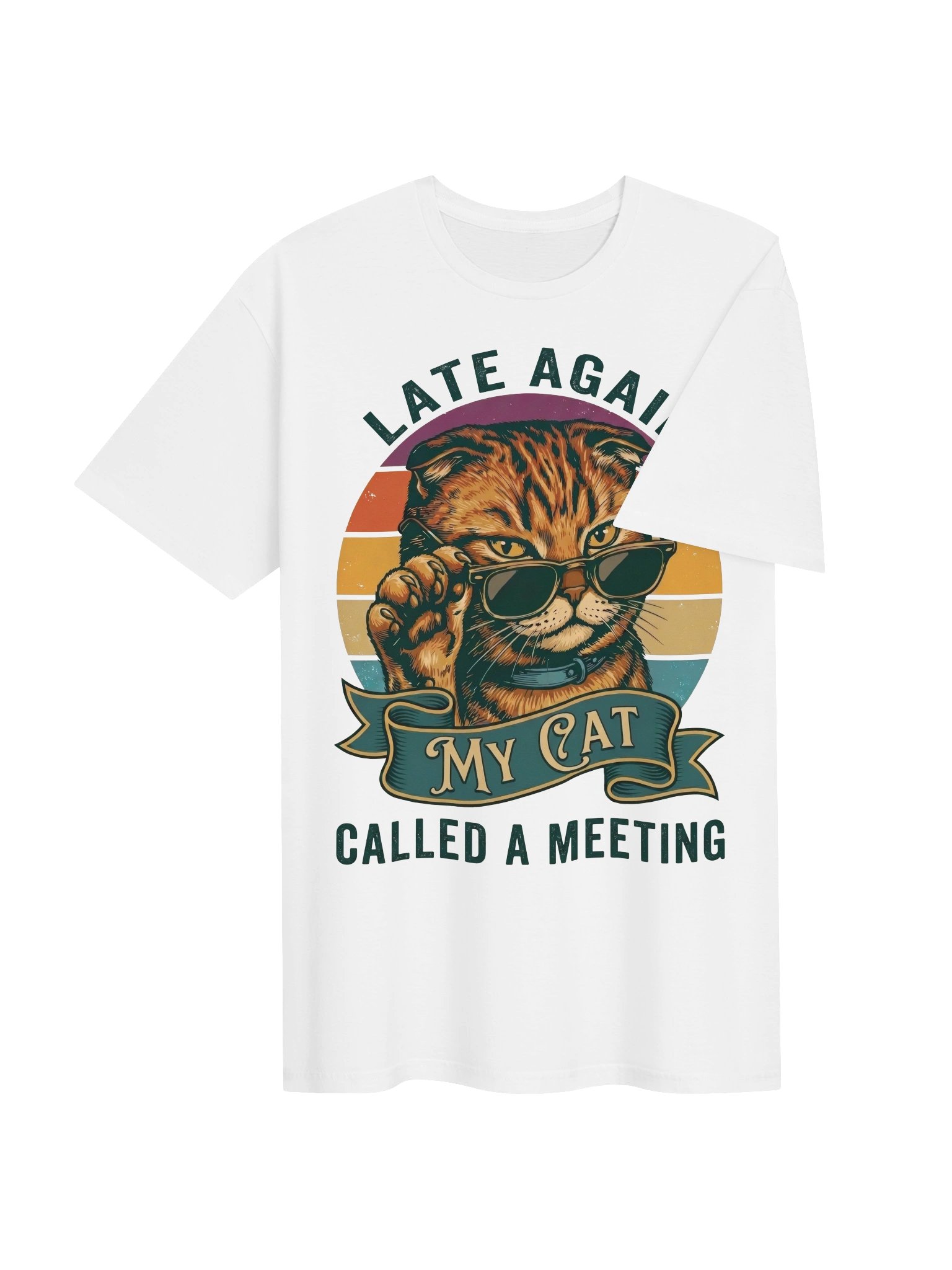 Cat Meeting T-Shirt product image (19)