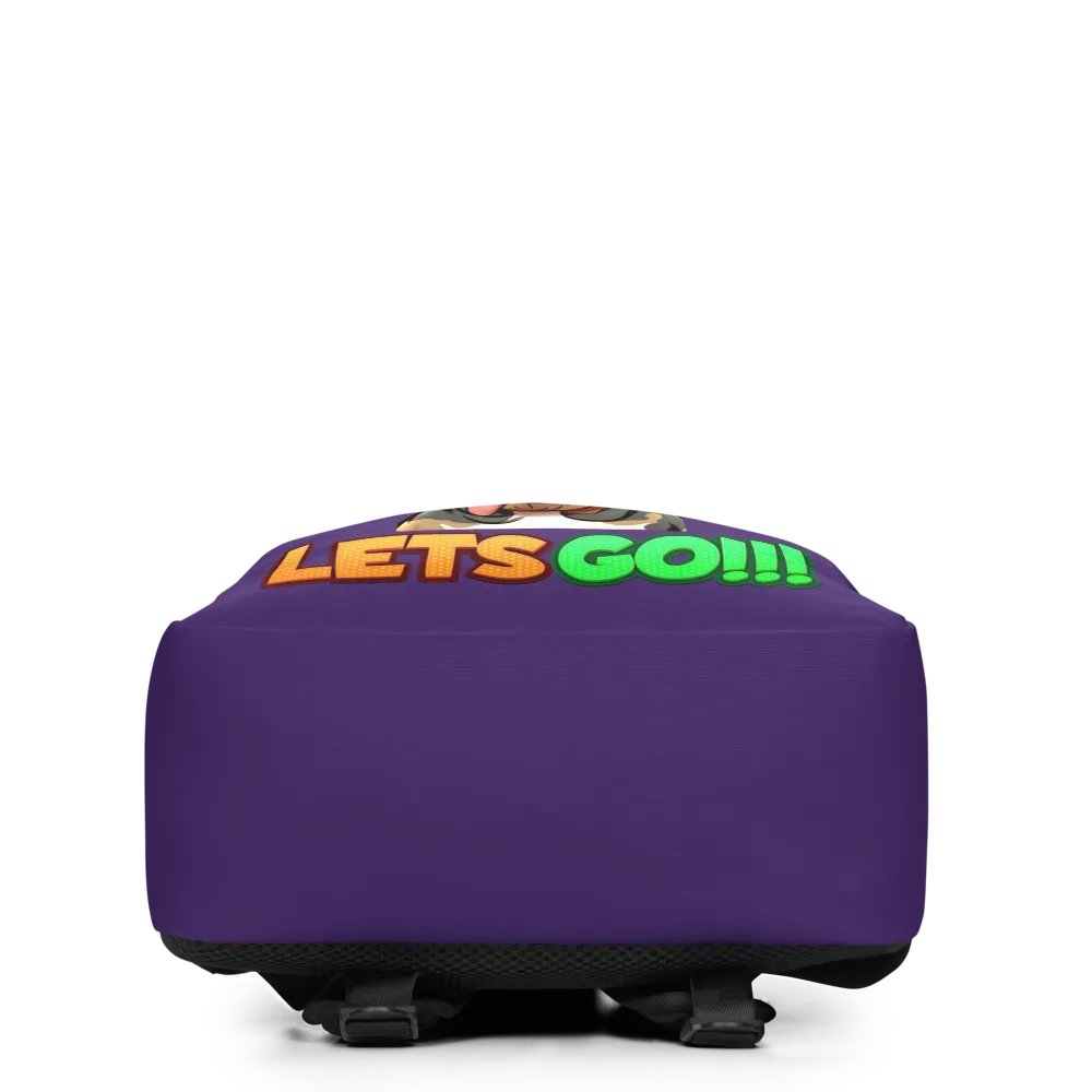 Straightedge Monster Let's Go!!! Backpack product image (2)