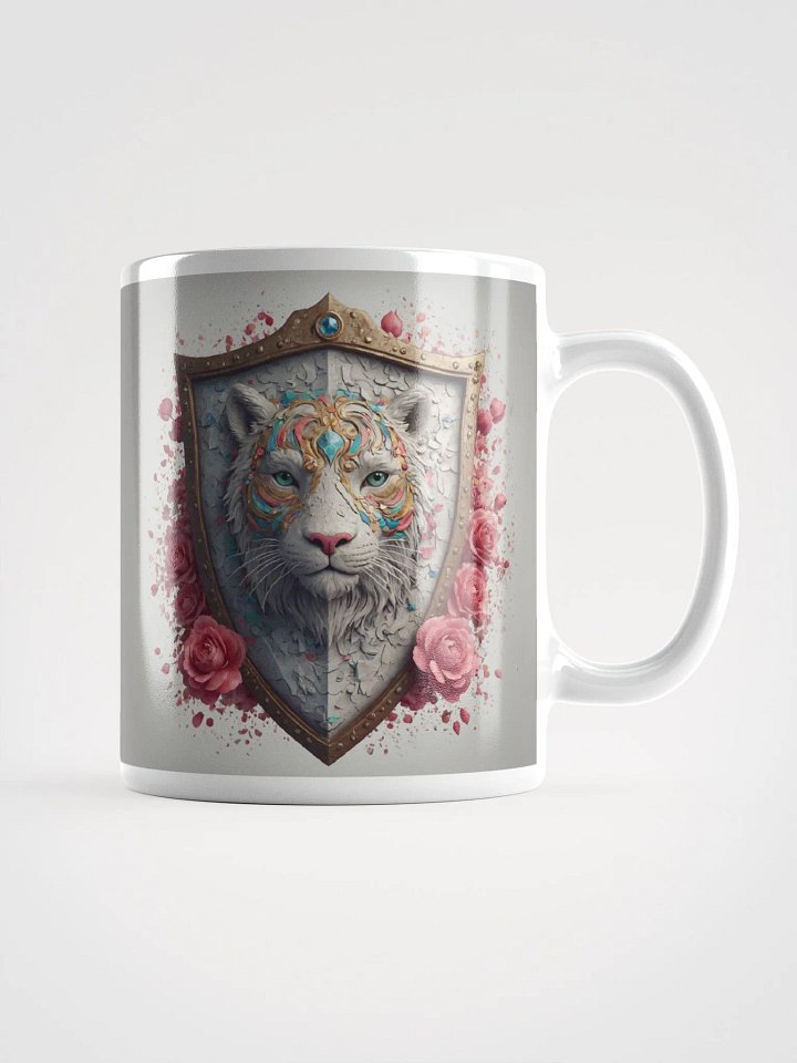 White Tiger Glossy Mug product image (2)