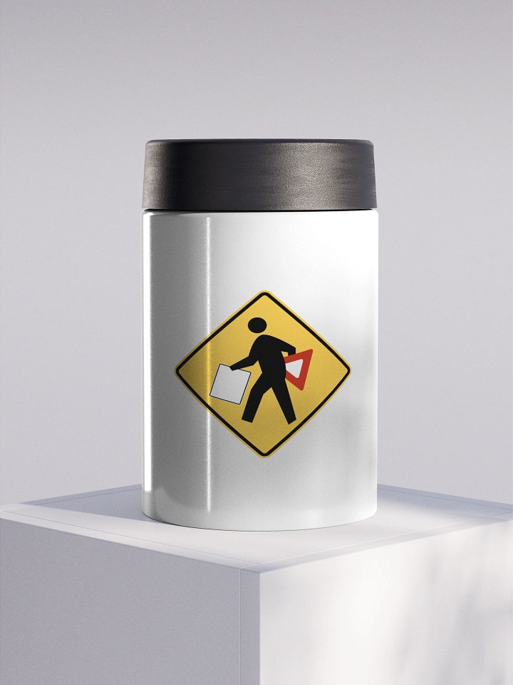 Sign Picker Logo Stainless Steel Koozie product image (1)