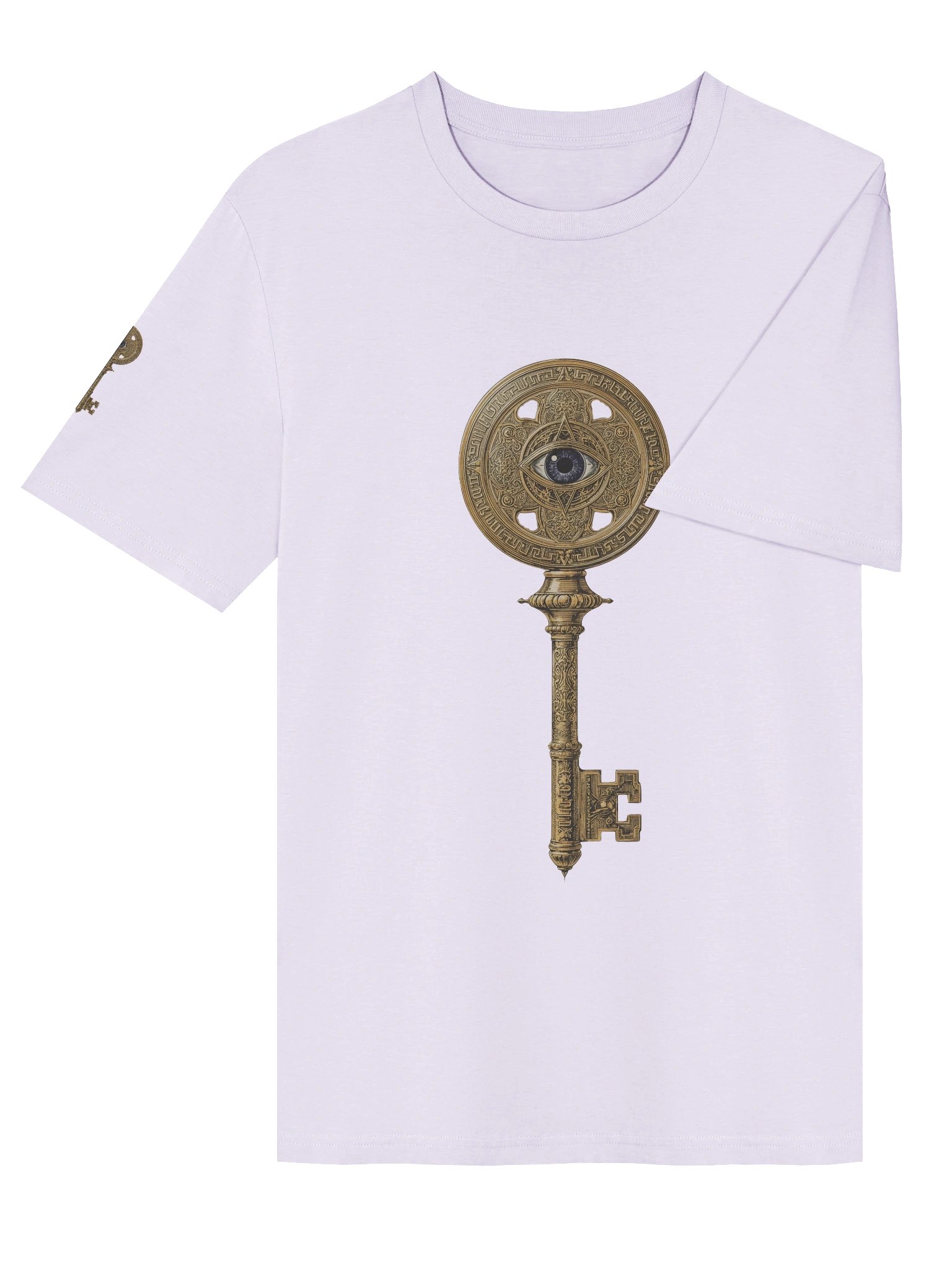 The Gatekeeper’s Key – Lavender Sigil Edition (Front + Right Shoulder Print) product image (4)