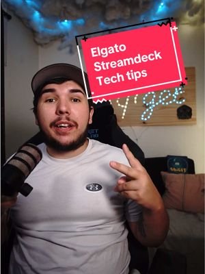 Tech tips for Elgato Streamdeck! #elgato #streamingsetup #desksetup #gamingsetup #techtips 