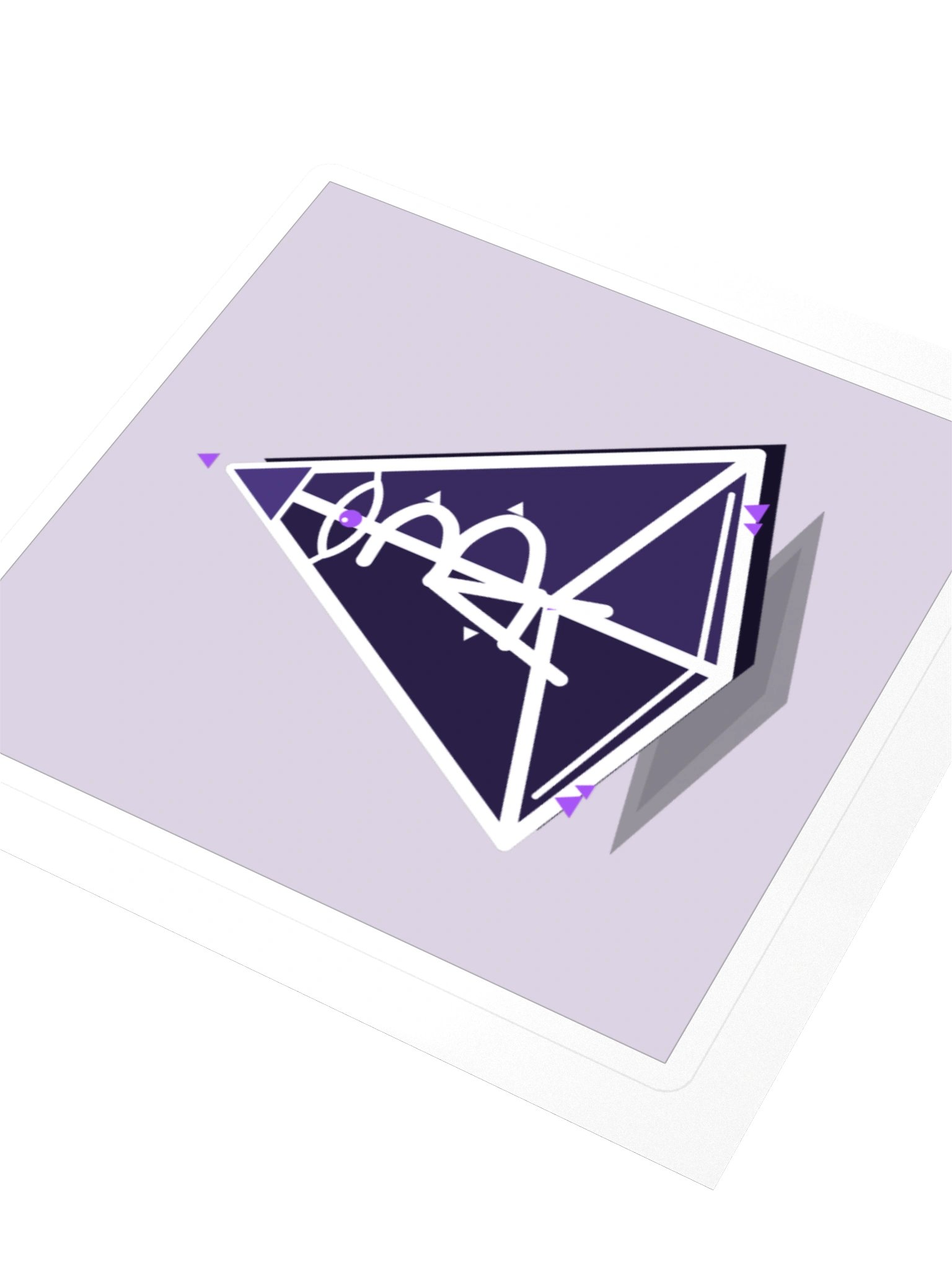 AP-3 Pyramid 3D — Block Sticker product image (3)