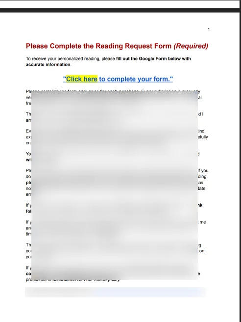 Complete Birth Chart Analysis product image (2)
