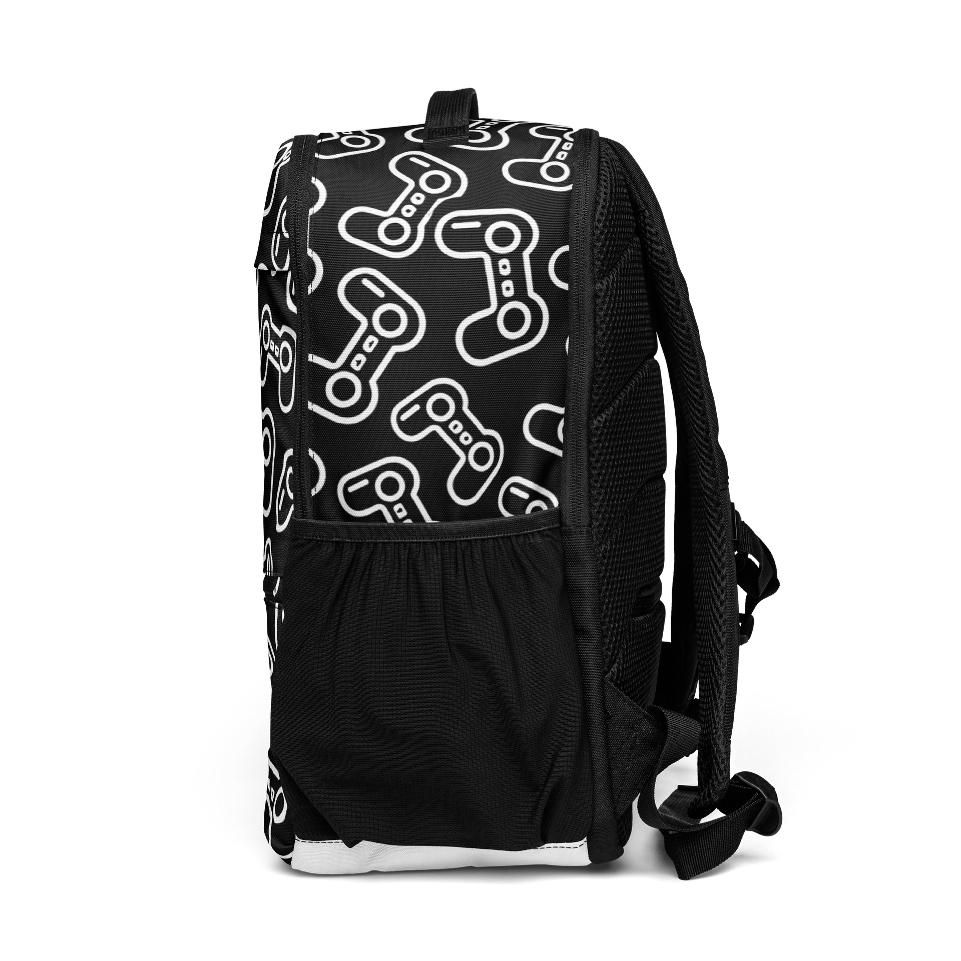 Sac à dos imprimé intégral manette blanche product image (2)