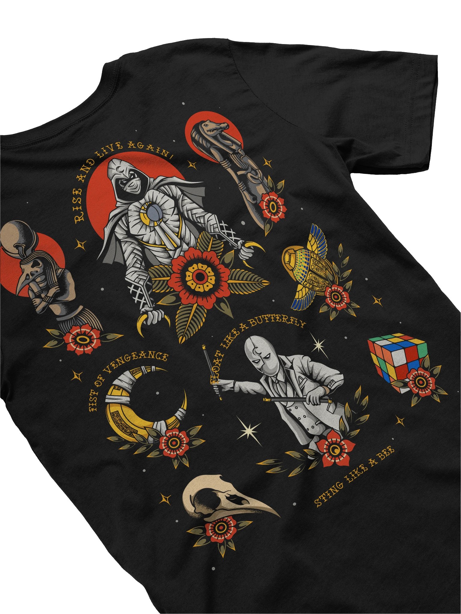 Moon Knight Flash - Tee(Front & Back) product image (1)