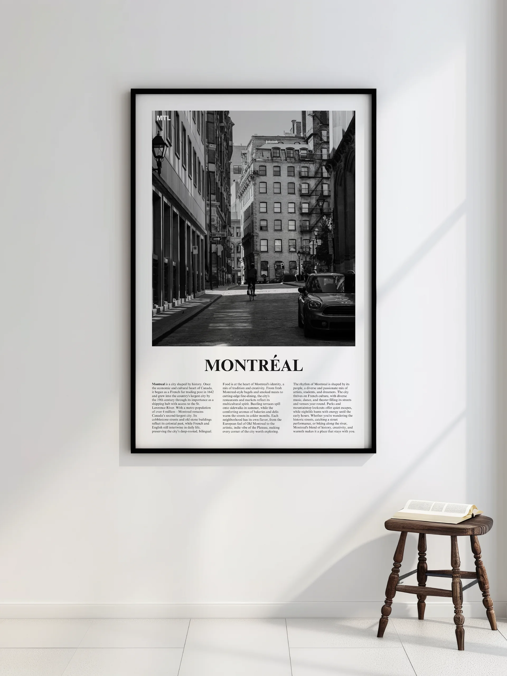 Montreal 04 Newspaper Poster product image (2)