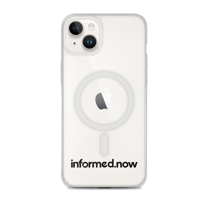 informed.now MagSafe® Clear Case for iPhone® product image (1)