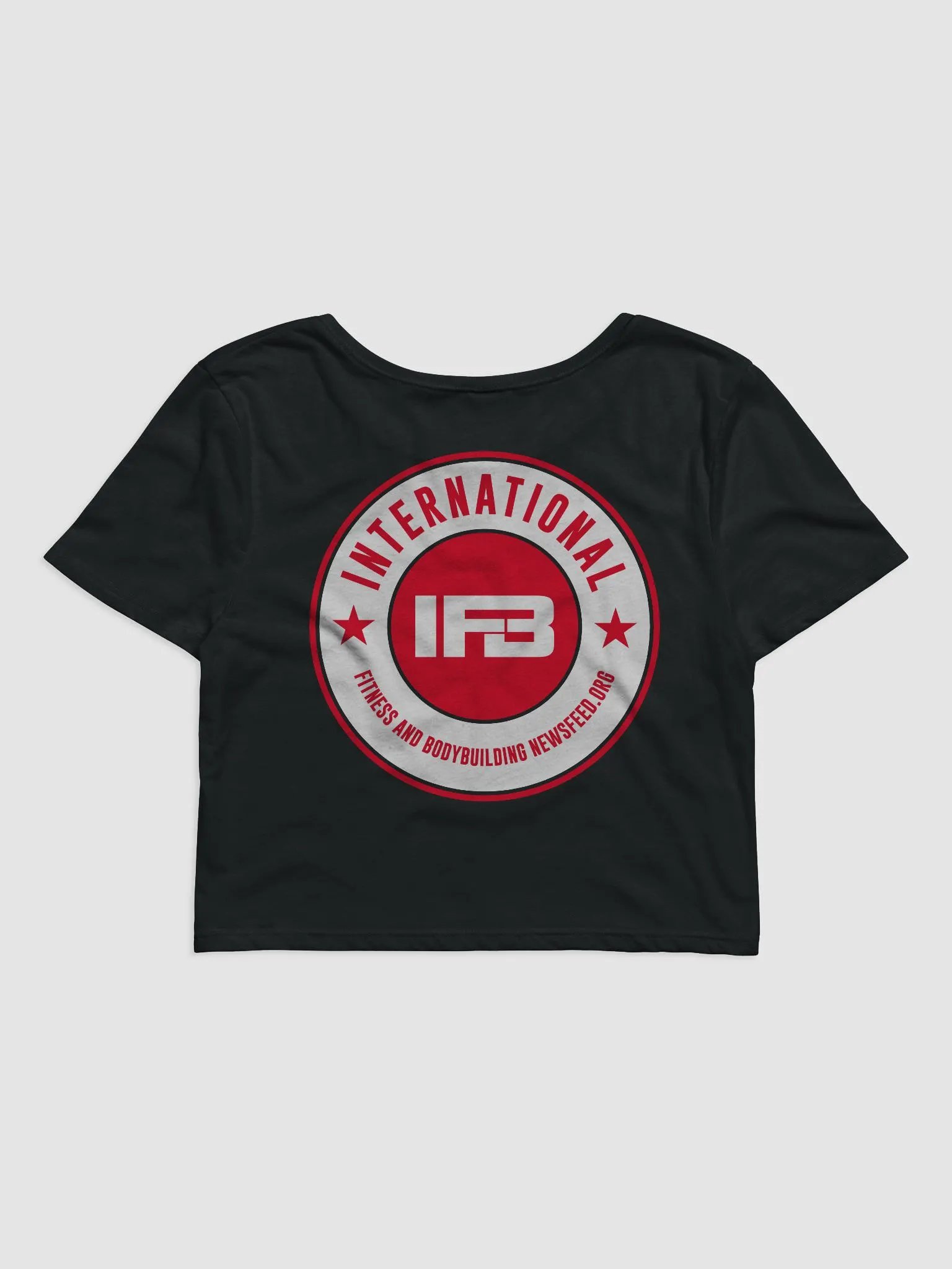 IFBNewsfeed.Org's Bella+Canvas Women's Crop Baby Tee product image (2)