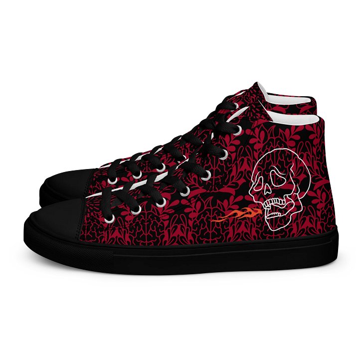 Floral Flame Men's High Tops product image (1)