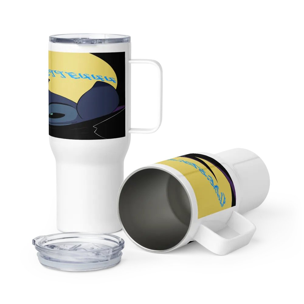 Mischievous Vampette Peek-a-Boo Travel Mug product image (6)