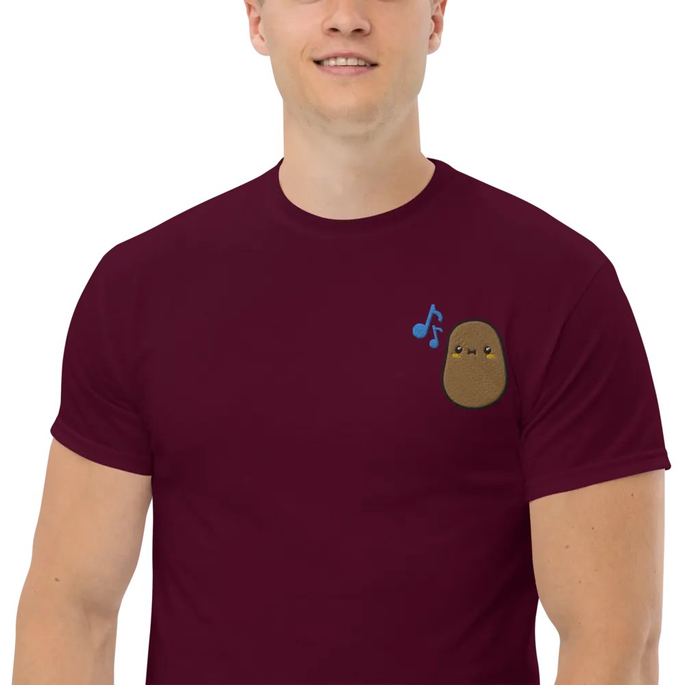 Embroidered Singing Potato T-Shirt product image (82)