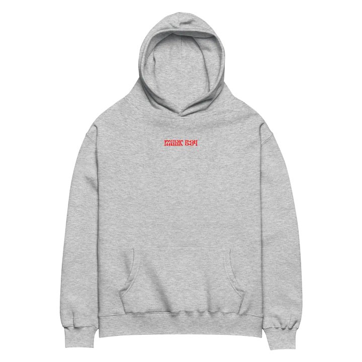 Make Me Well, Mark 5:34 Hoodie (Red) product image (1)