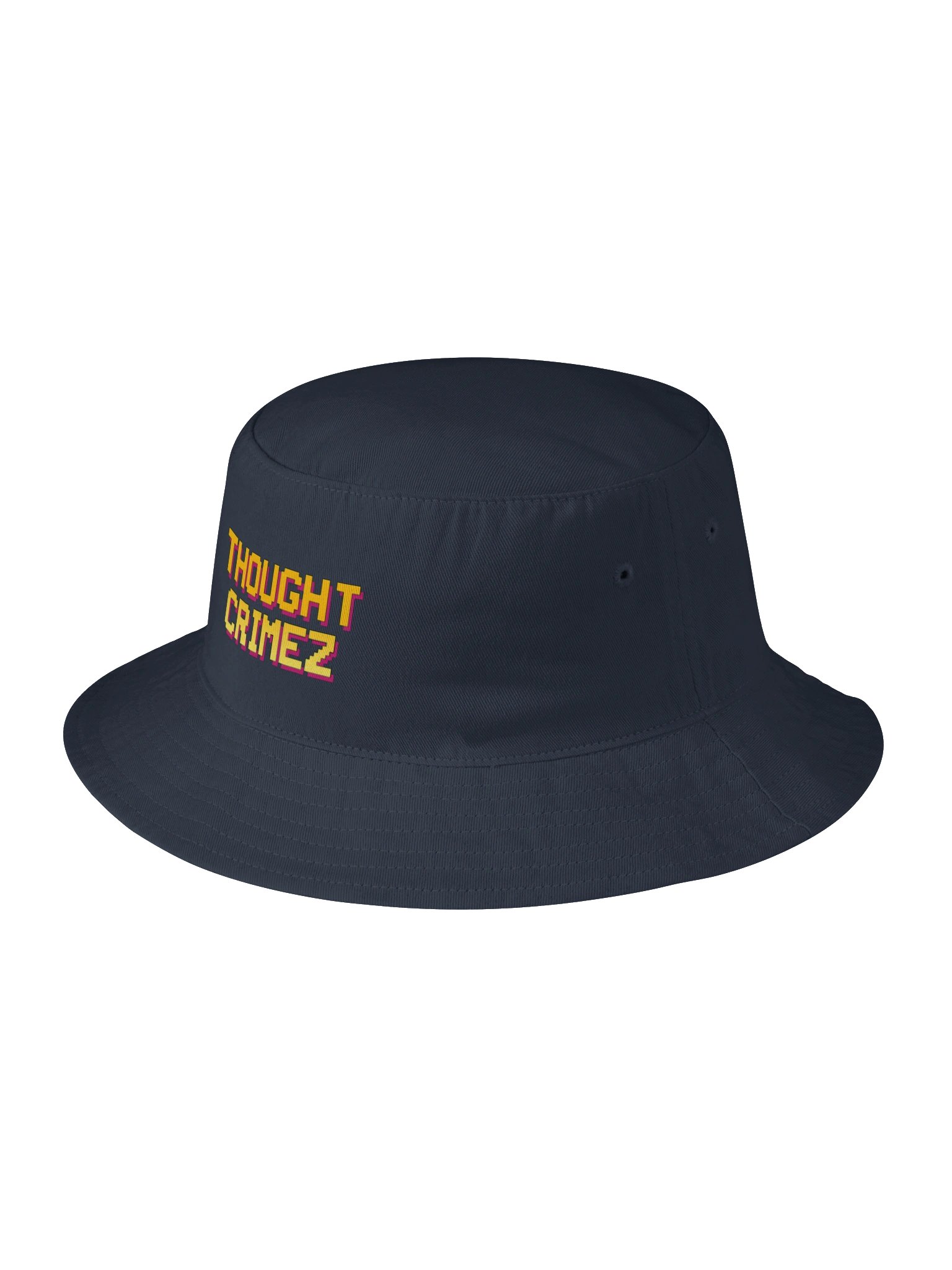 Thought Crimez Pixel Text Bucket Hat product image (5)