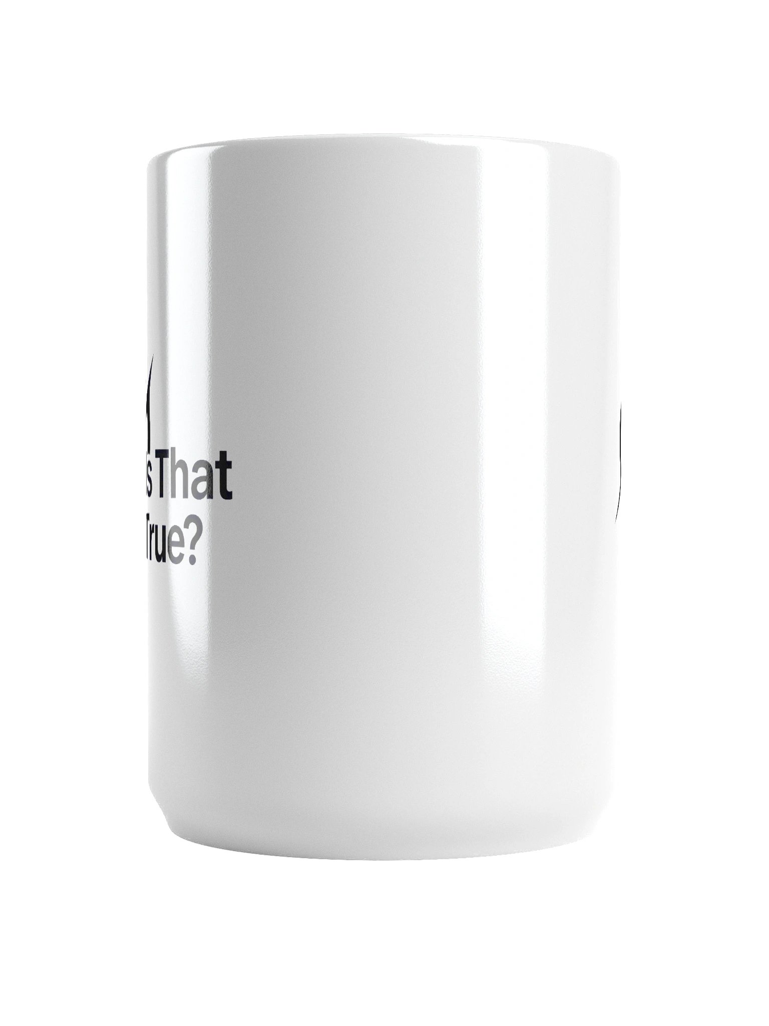 "Is That True?" - Grok Fact-Check Ceramic Mug | X/Twitter Skeptic's Essential Coffee Cup (11 oz & 15 oz) product image (6)