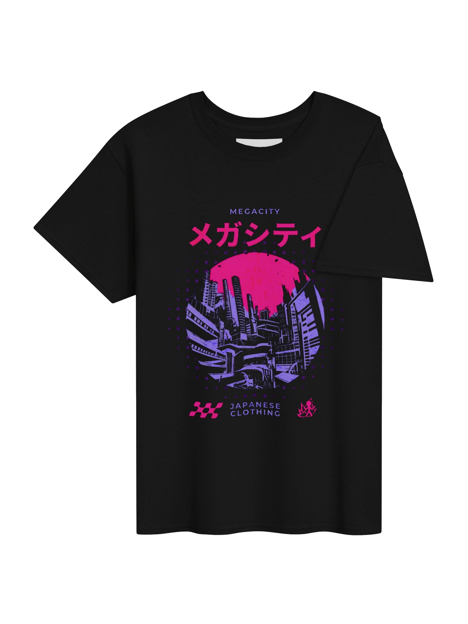 Megacity Cyberpunk Graphic T-Shirt product image (4)