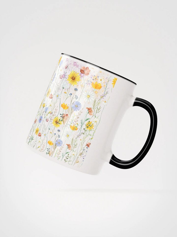 Vibrant Blossoms Ceramic Mug product image (4)