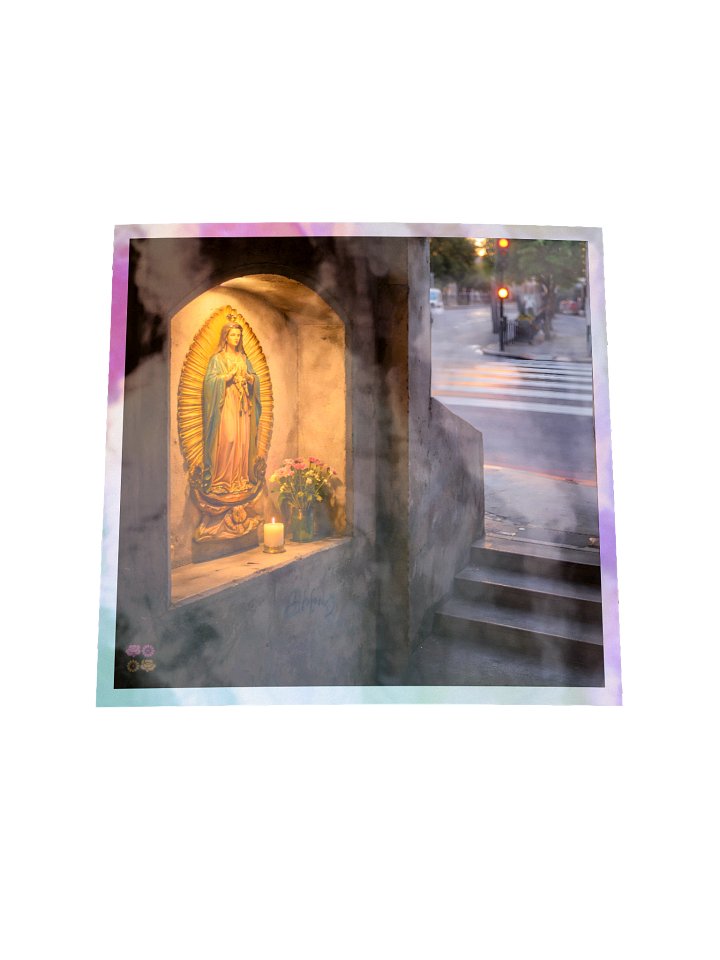 Lady of Guadalupe Holographic Sticker product image (1)