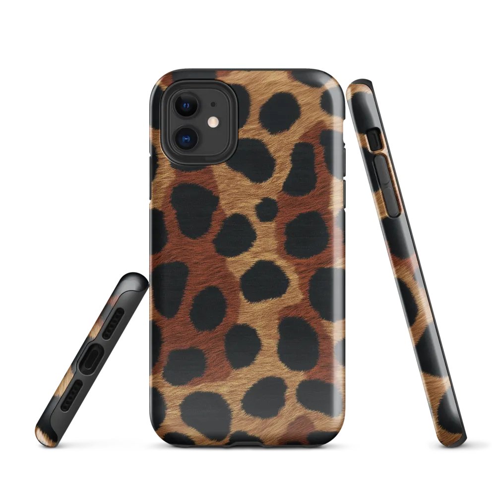 Leopard Spots Pattern - Tough iPhone Case product image (1)