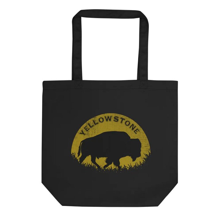 Yellowstone Buffalo Canvas Tote product image (1)