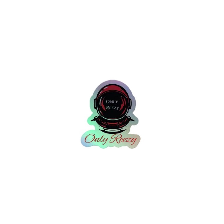Cosmic Helmet Holographic Sticker Set product image (1)