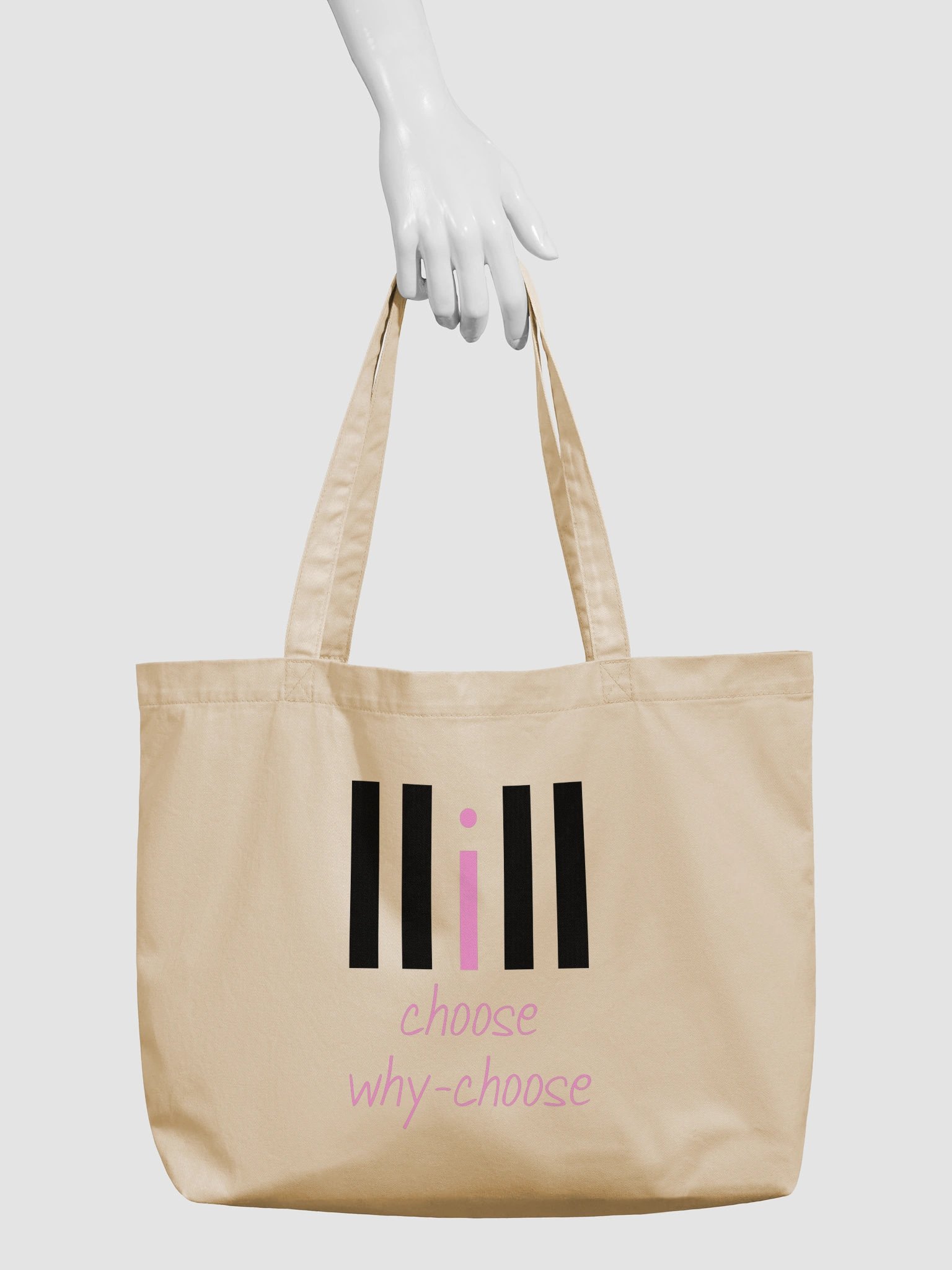 Why Choose Book-Haul Tote — Oyster, Pink & Ink product image (3)