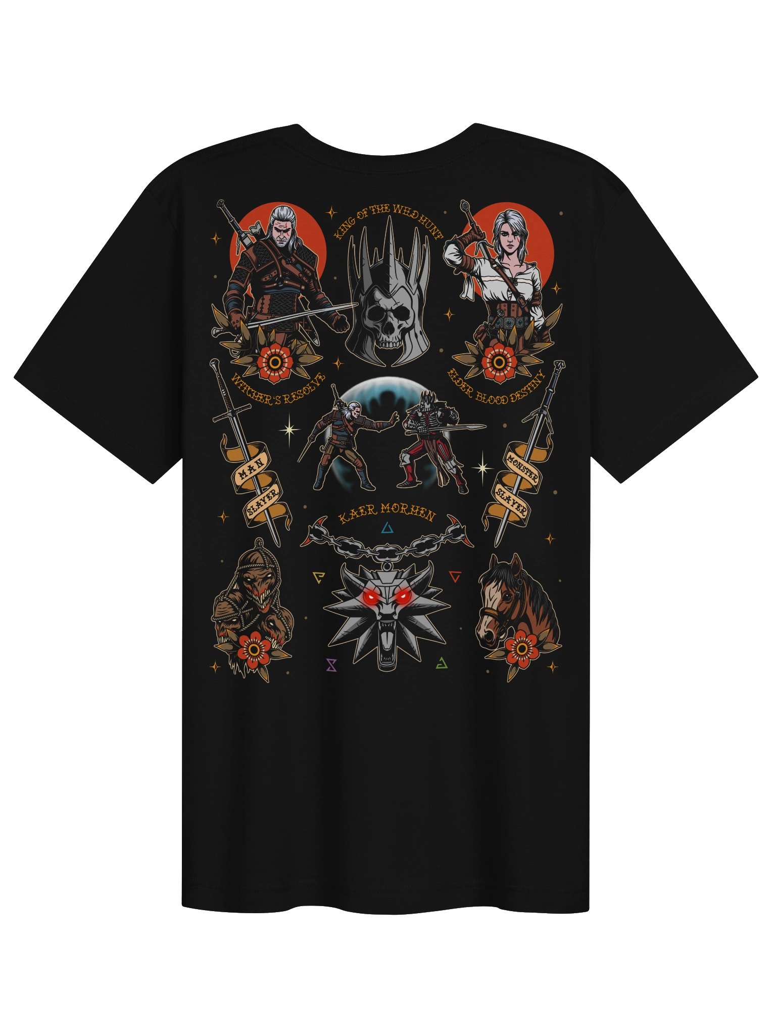 Witcher Flash - Tee(Front & Back) product image (1)