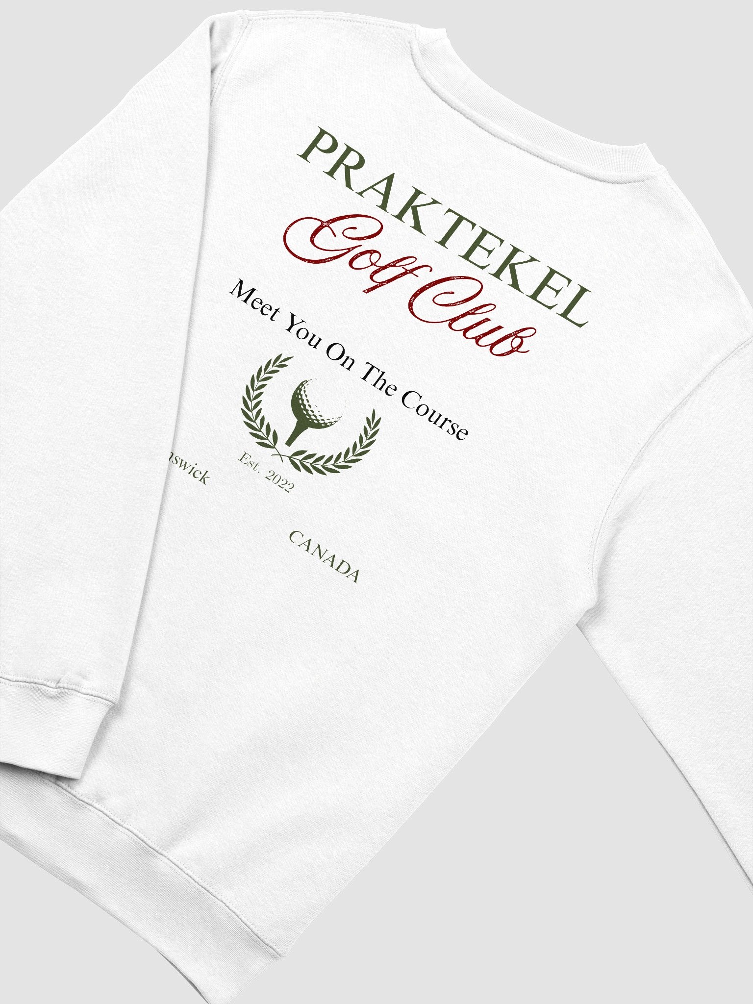 PRÄKTEKEL Golf Club Emblem Crewneck product image (4)
