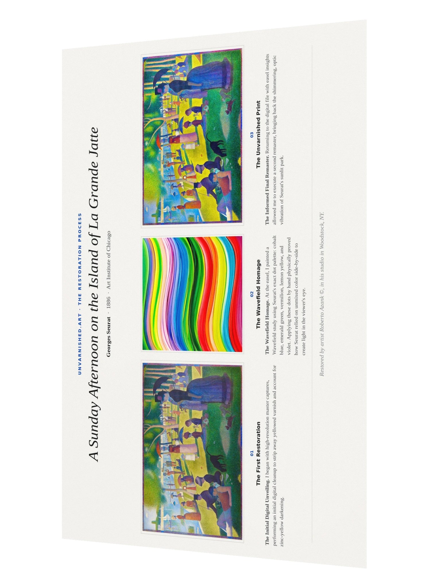 A Sunday Afternoon on the Island of La Grande Jatte — Process Poster product image (2)