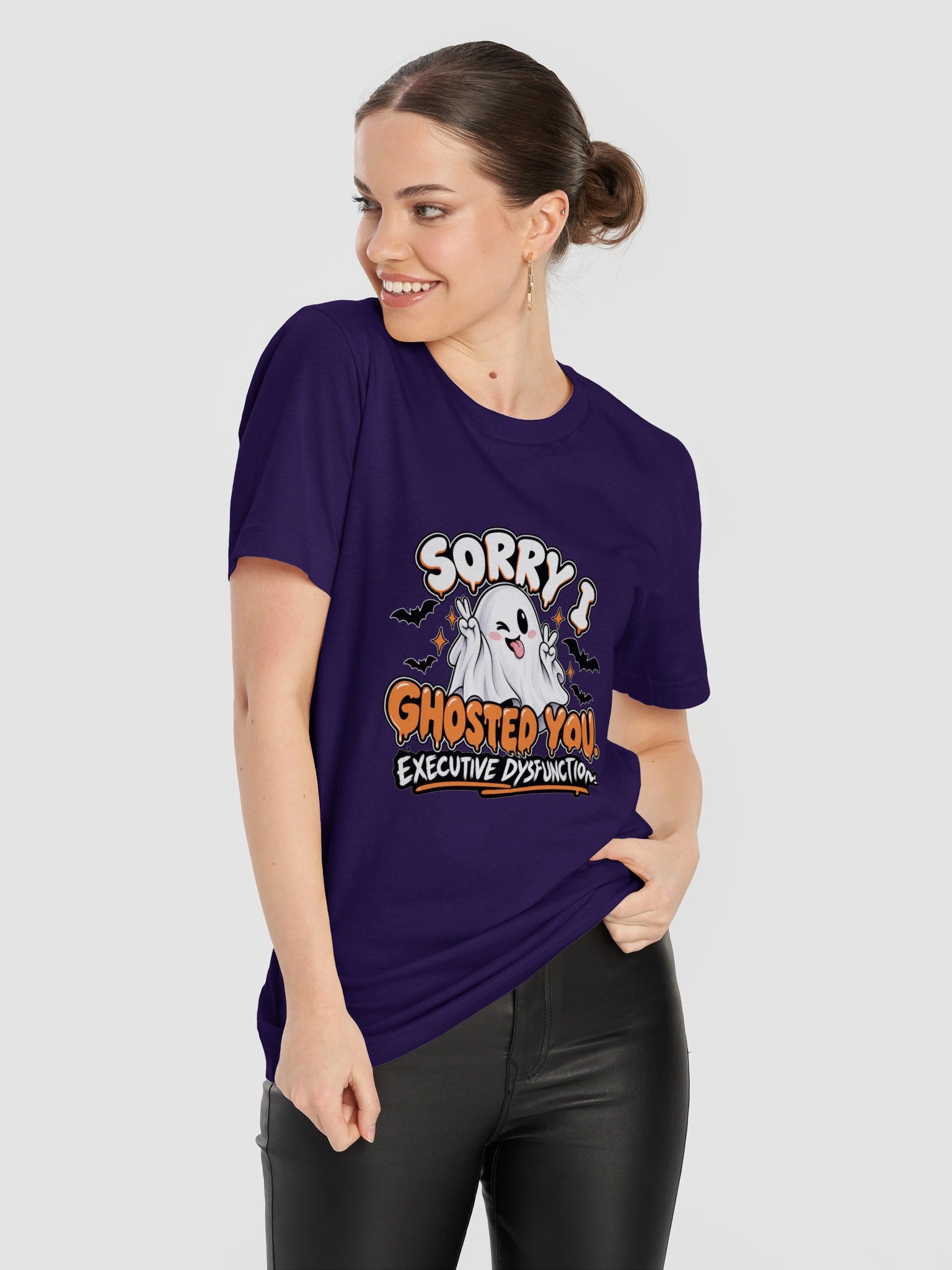 Sorry I Ghosted You | Funny ADHD & Neurodivergent T-Shirt product image (95)