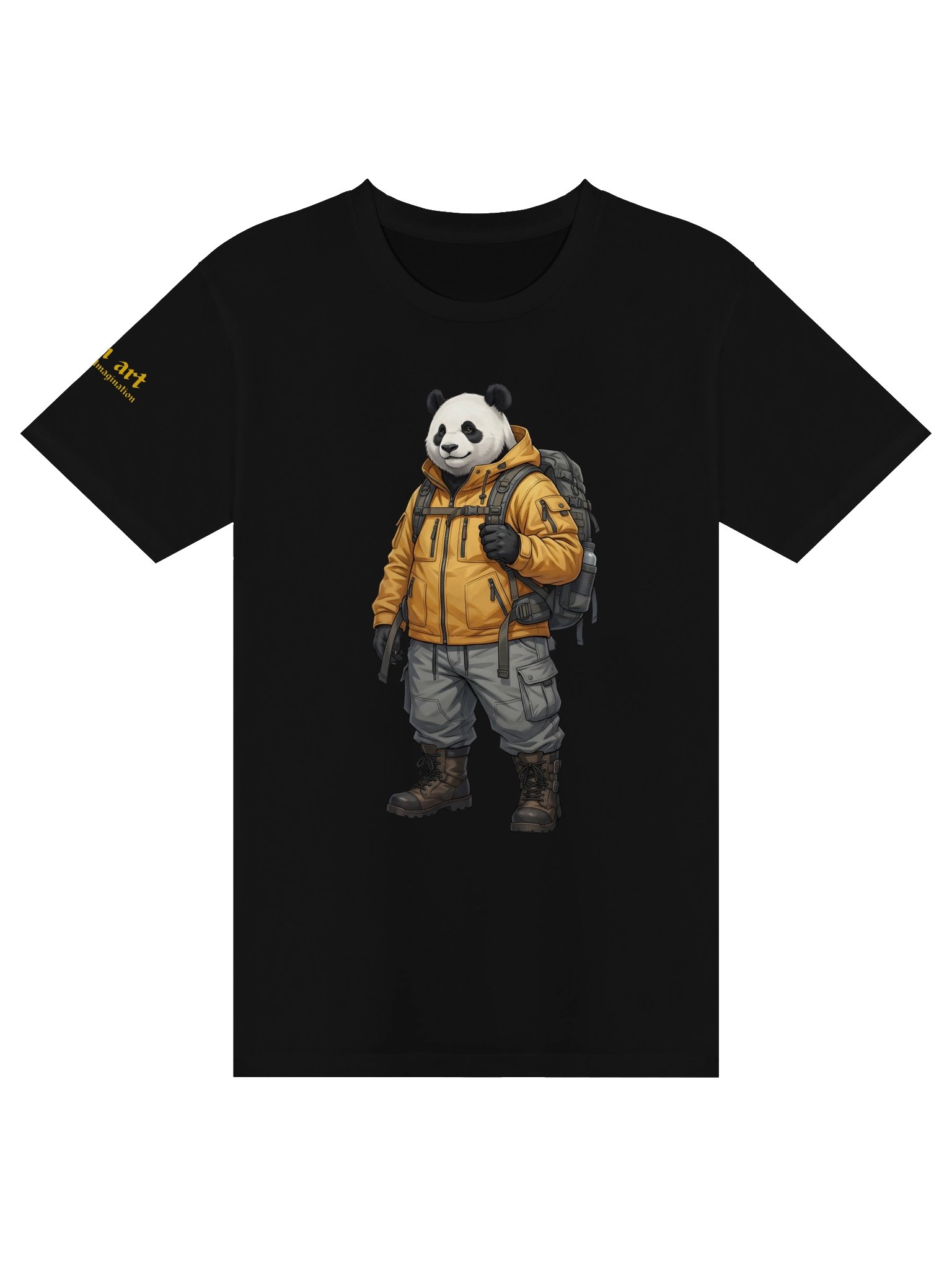 Cyberpunk Techwear Panda Tee product image (1)