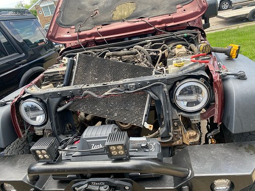 I found out what happens when you mix normal coolant with HOAT…. Thought I had all the hoat out but I was wrong and it turned...