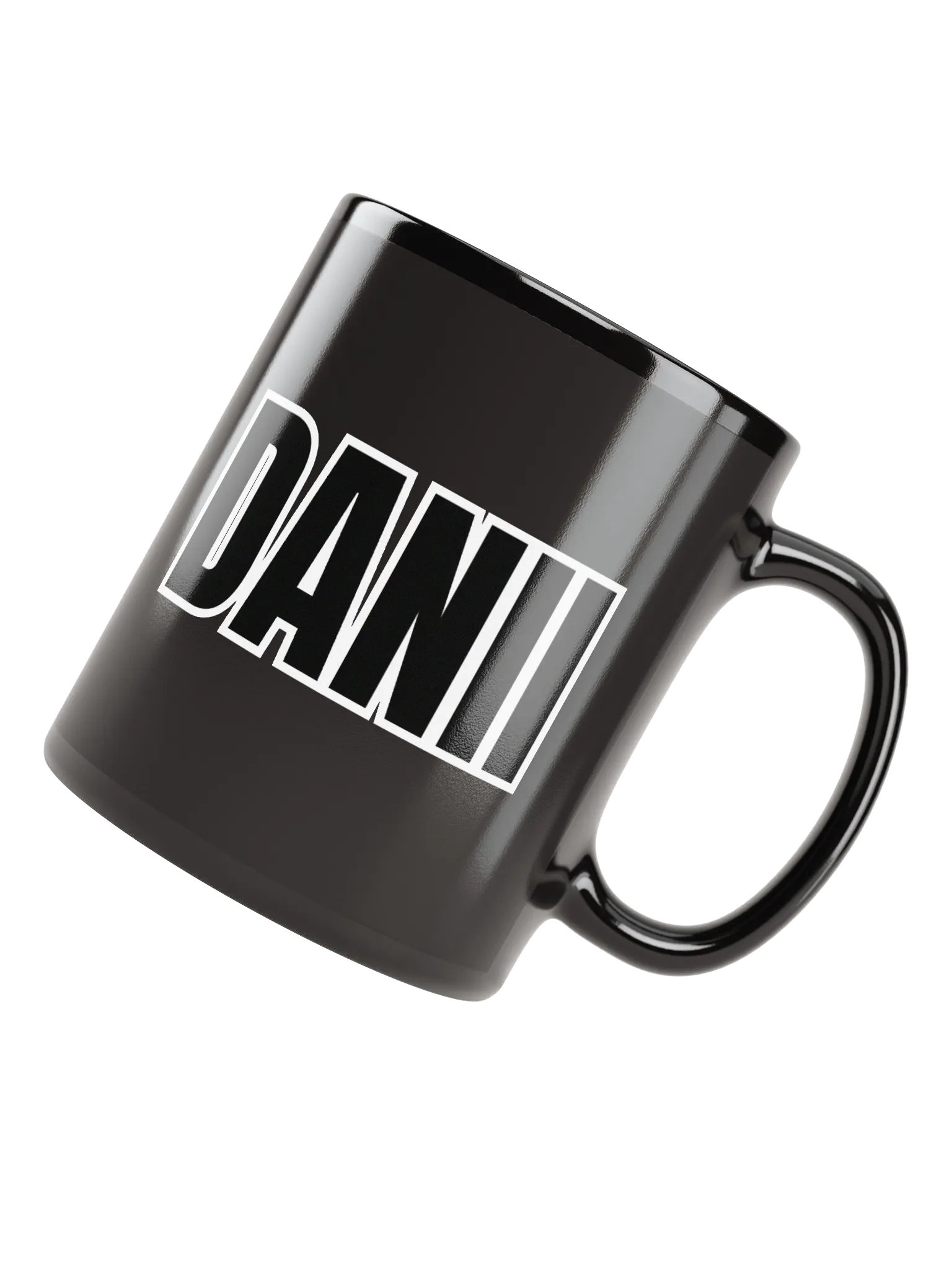 DANII XO BLACK MUG product image (4)