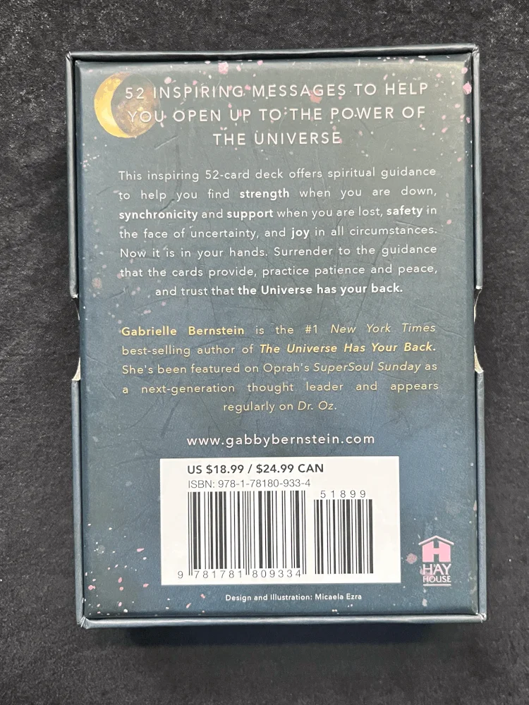 the universe has your back affirmation oracle deck by gabrielle bernstein product image (2)