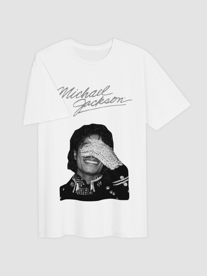 Michael Jackson Signature T-Shirt | Crystal Glove Graphic product image (2)
