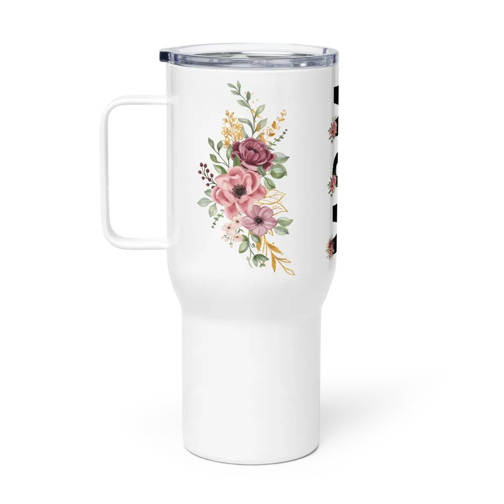 Floral Mom Life Travel Mug product image (2)