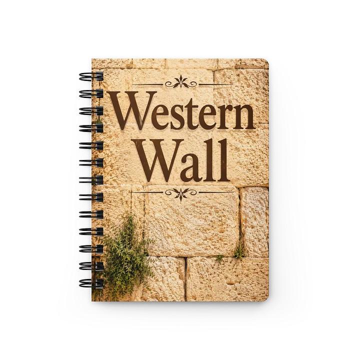 Western Wall notebook product image (1)