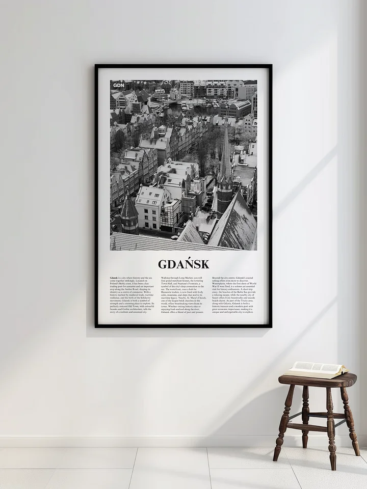 Gdansk 01 Newspaper Poster product image (6)